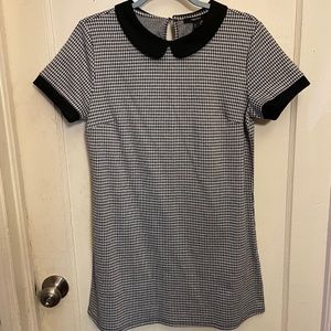 Houndstooth Mini Dress